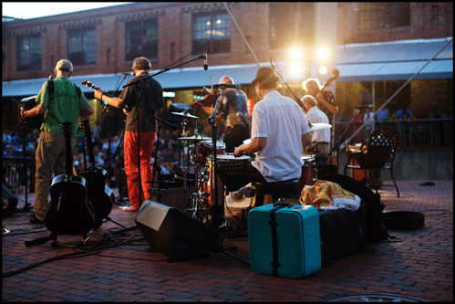 RCR at WUNC Tobacco gig 2012